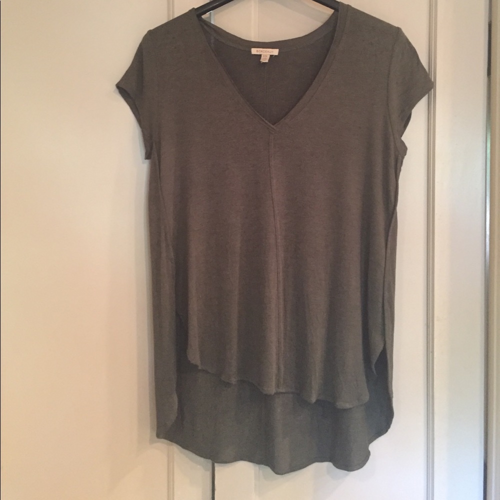 Anthropologie Bordeaux Shirt