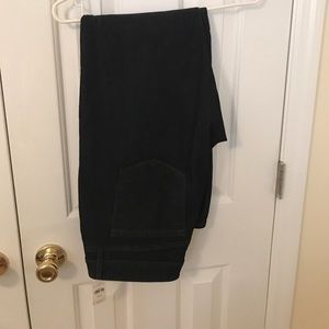 LOFT curvy Skinny dark wash jeans