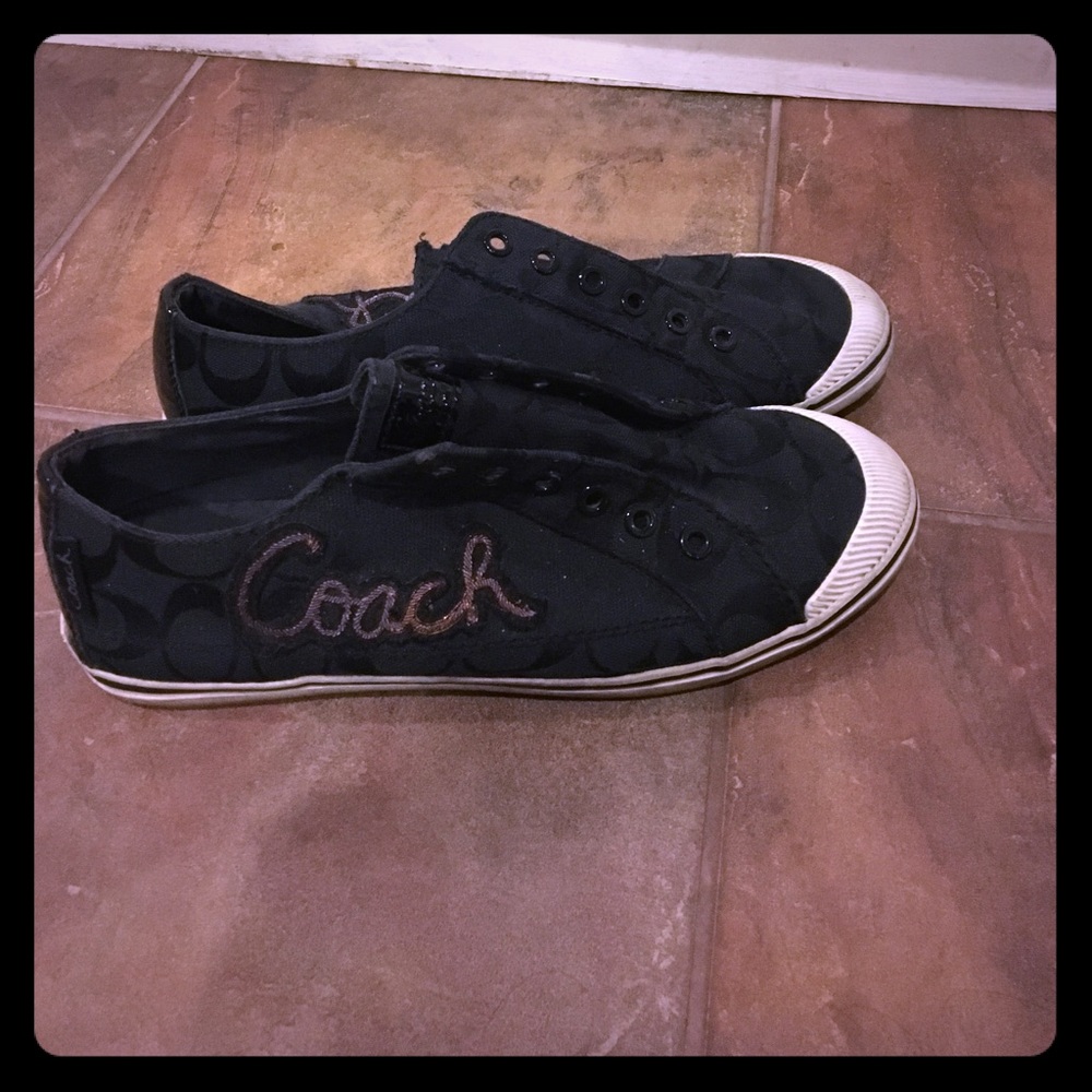 Coach slip on sneakers