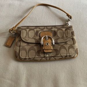 Authentic coach wristlet