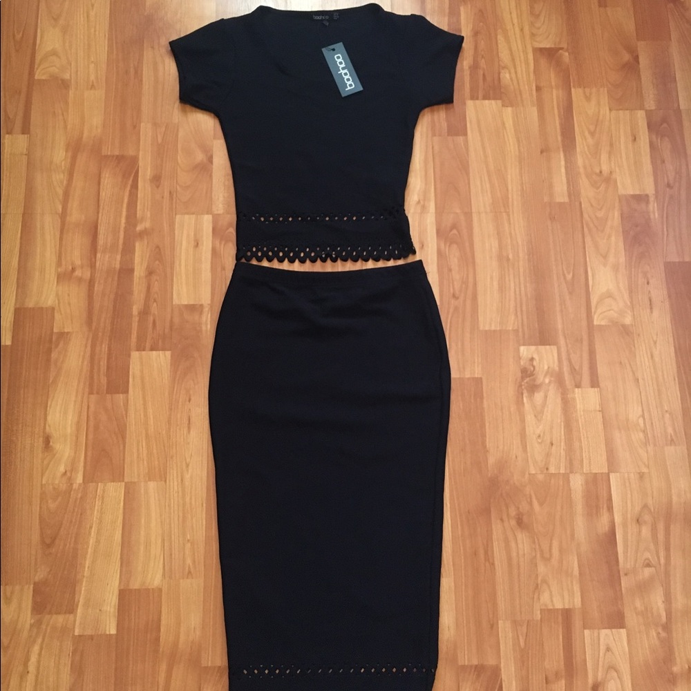 Boohoo Midi Co-Ord Set - NWT