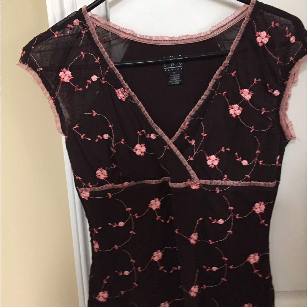 INC floral top