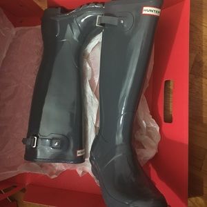 Size 9 Original Tall Gloss Hunter Rain Boots