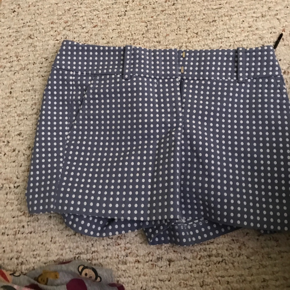 Ann Taylor polka dotted shorts