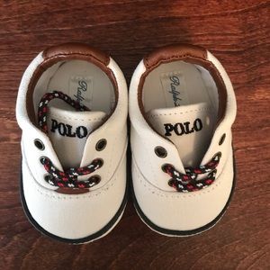 Polo Ralph Lauren size 1 baby shoes