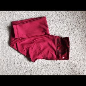 Lululemon Wunder Under reversible leggings