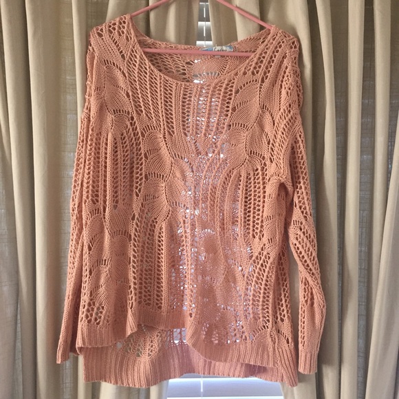 Altar'd State Sweaters - NWOT Blush Open Knit Sweater