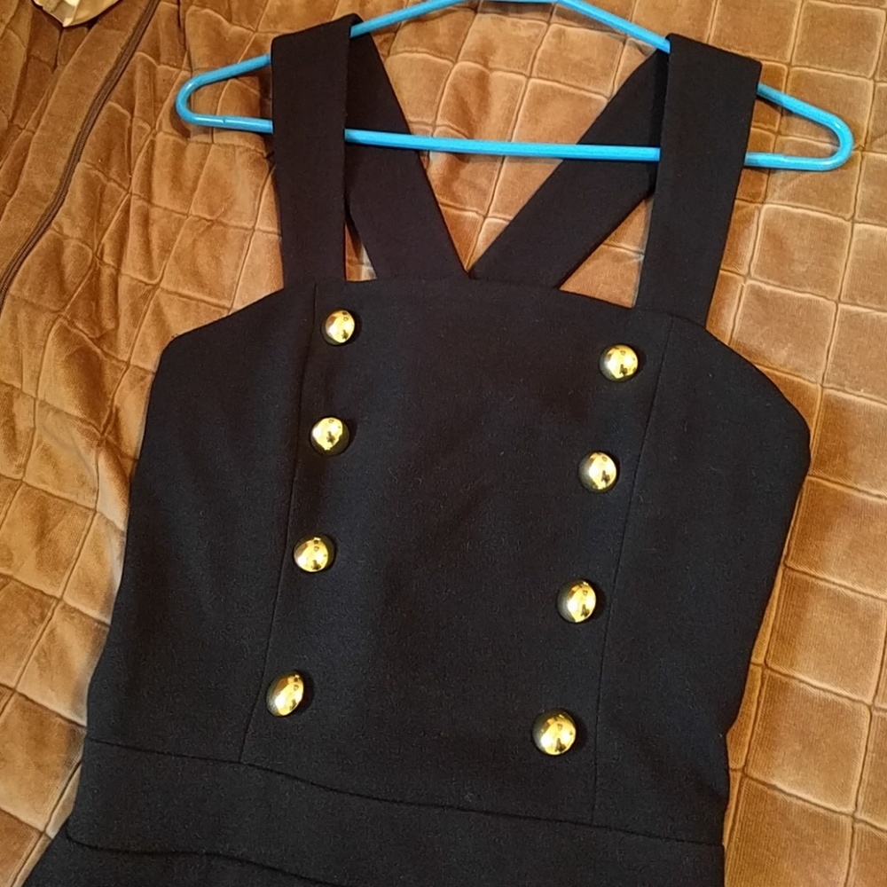 ๐ NWT Xoxo asymmetrical strappy holiday dress - Picture 3 of 5