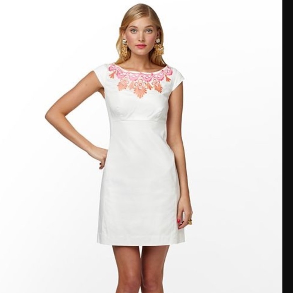 Lilly Pulitzer white Allura dress!