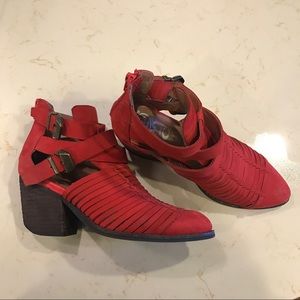 Jeffrey Campbell Buckle Booties