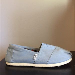 Toms Cornflower Blue Canvas Women's Classics