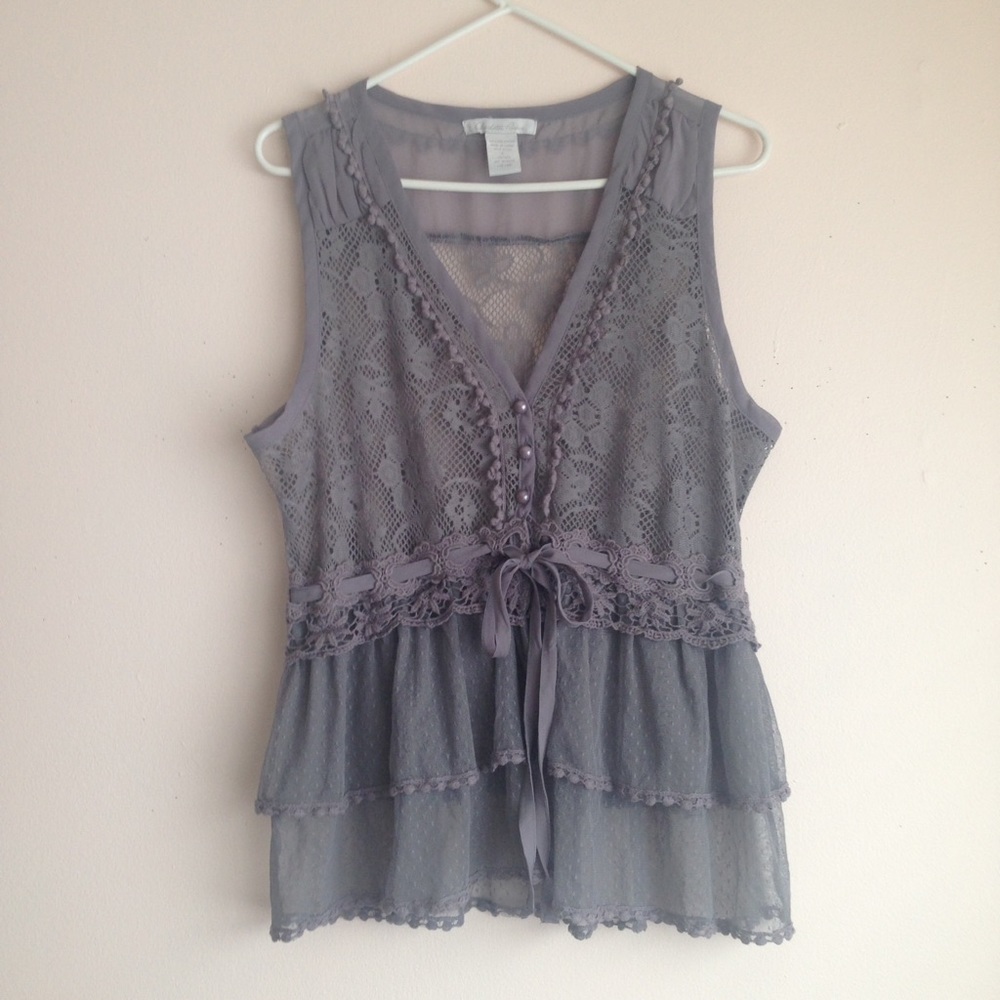 Charlotte Russe Boho Vest