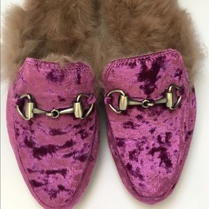 Velvet horse bit slides brand new!