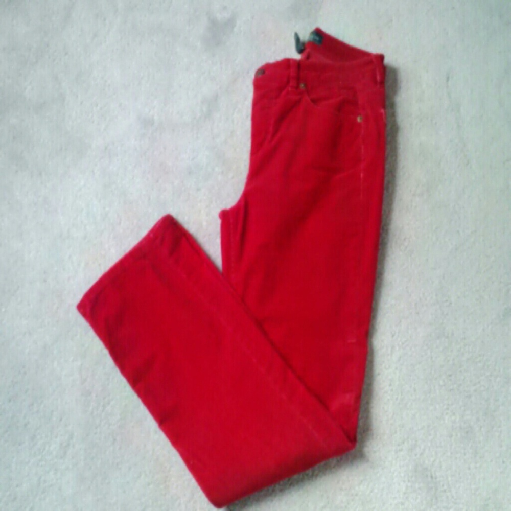 Ralph Lauren red corduroy jeans