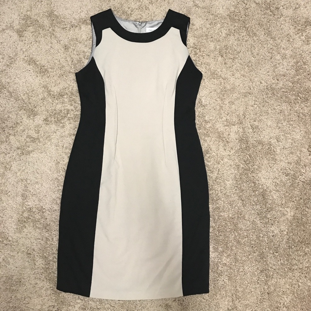 🎉Calvin Klein two tone size 8 dress🎉