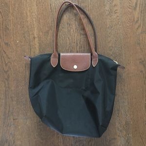 Black Longchamp Bag