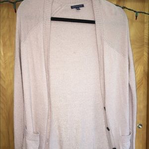 Longer Pink AE Cardigan