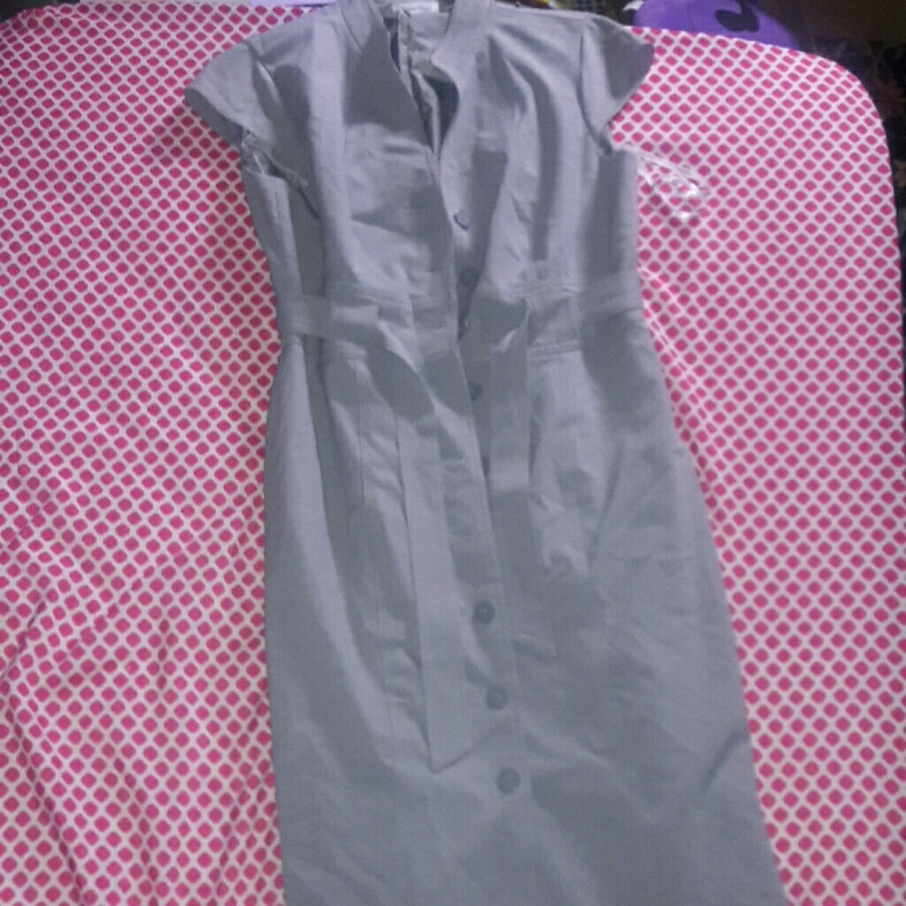 Calvin Klein short sleeve jacket dress