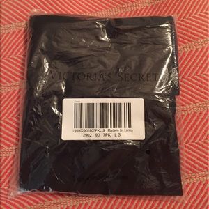 VS black fold over leggings