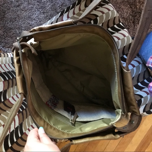 Multi purpose leather bag or briefcase