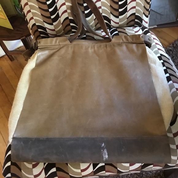 Multi purpose leather bag or briefcase