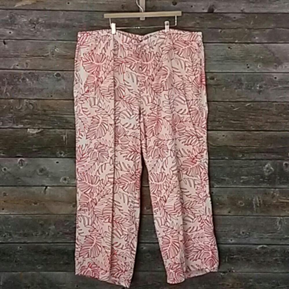 🆕Lane Bryant 26/28 Tropical 24hr Pant