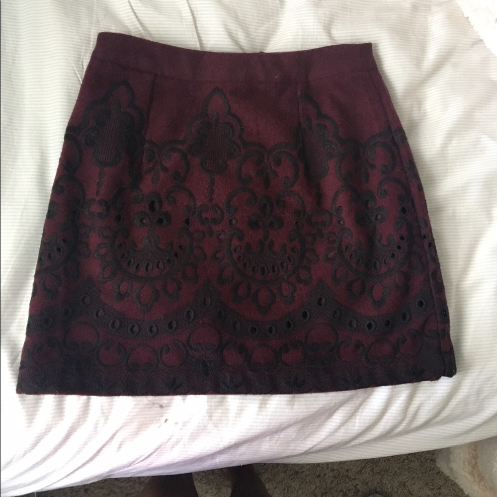 Top shop skirt