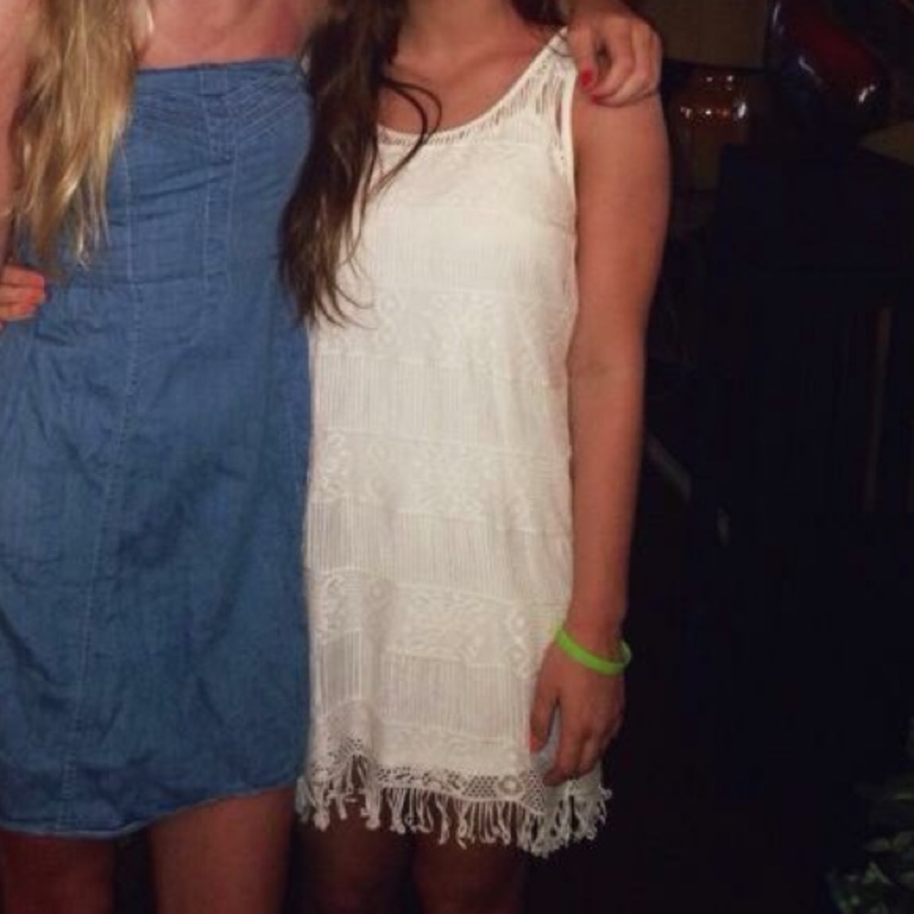 Cream American eagle sundress