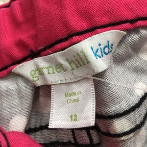 Garnet Hill girls pants NWT size 12