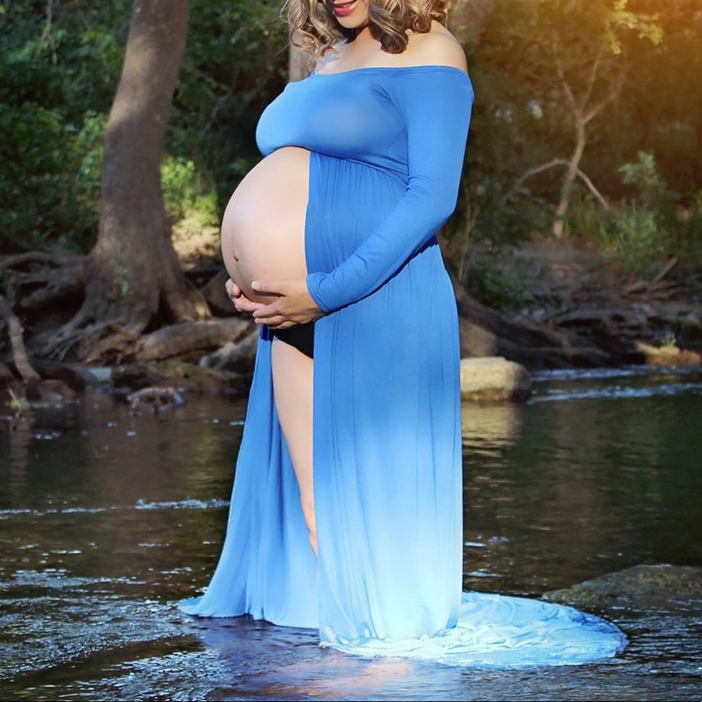 Maternity picture gown