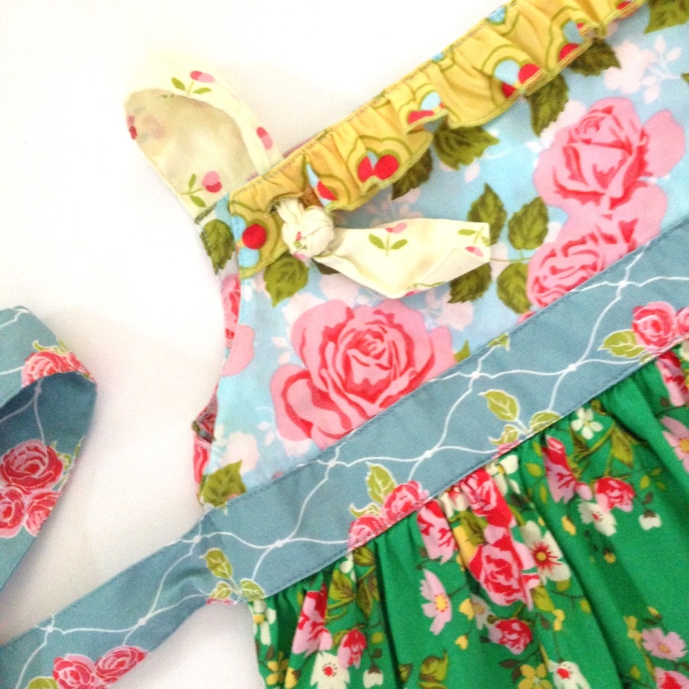 Matilda Jane Good Hart Strawberry Knot Top - Picture 5 of 7