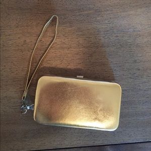 Gold Wristlet iPhone case