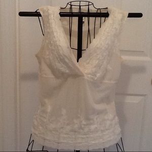 Buy now!!!! Talbots lace shell