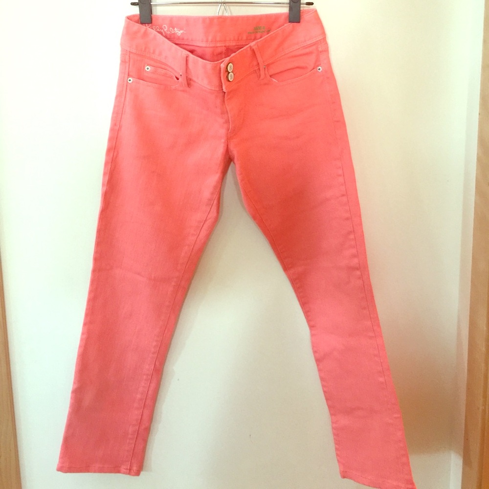 SALE! 🎉 Lilly Pulitzer Worth Straight Jeans. SZ 6