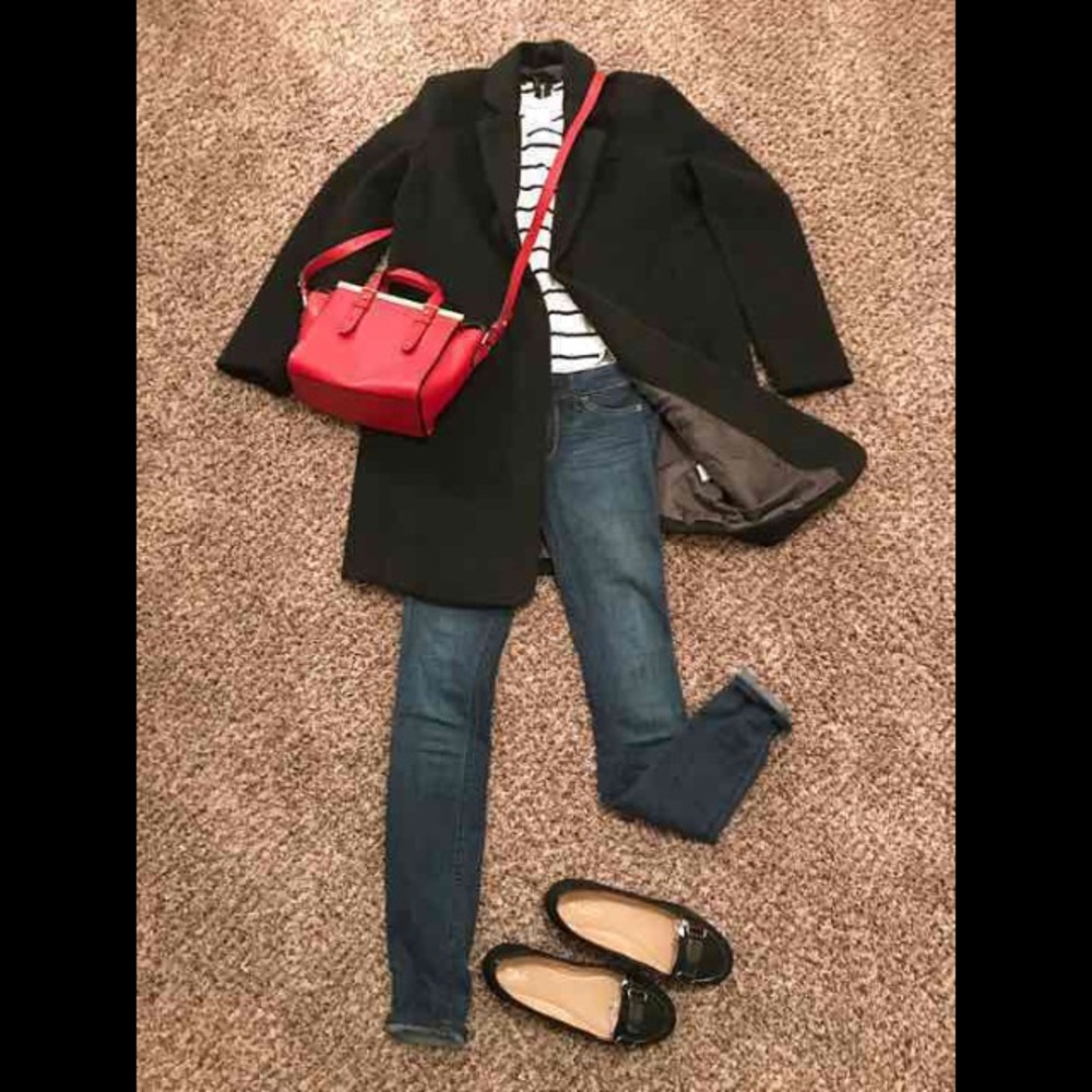 Blazer styled coat