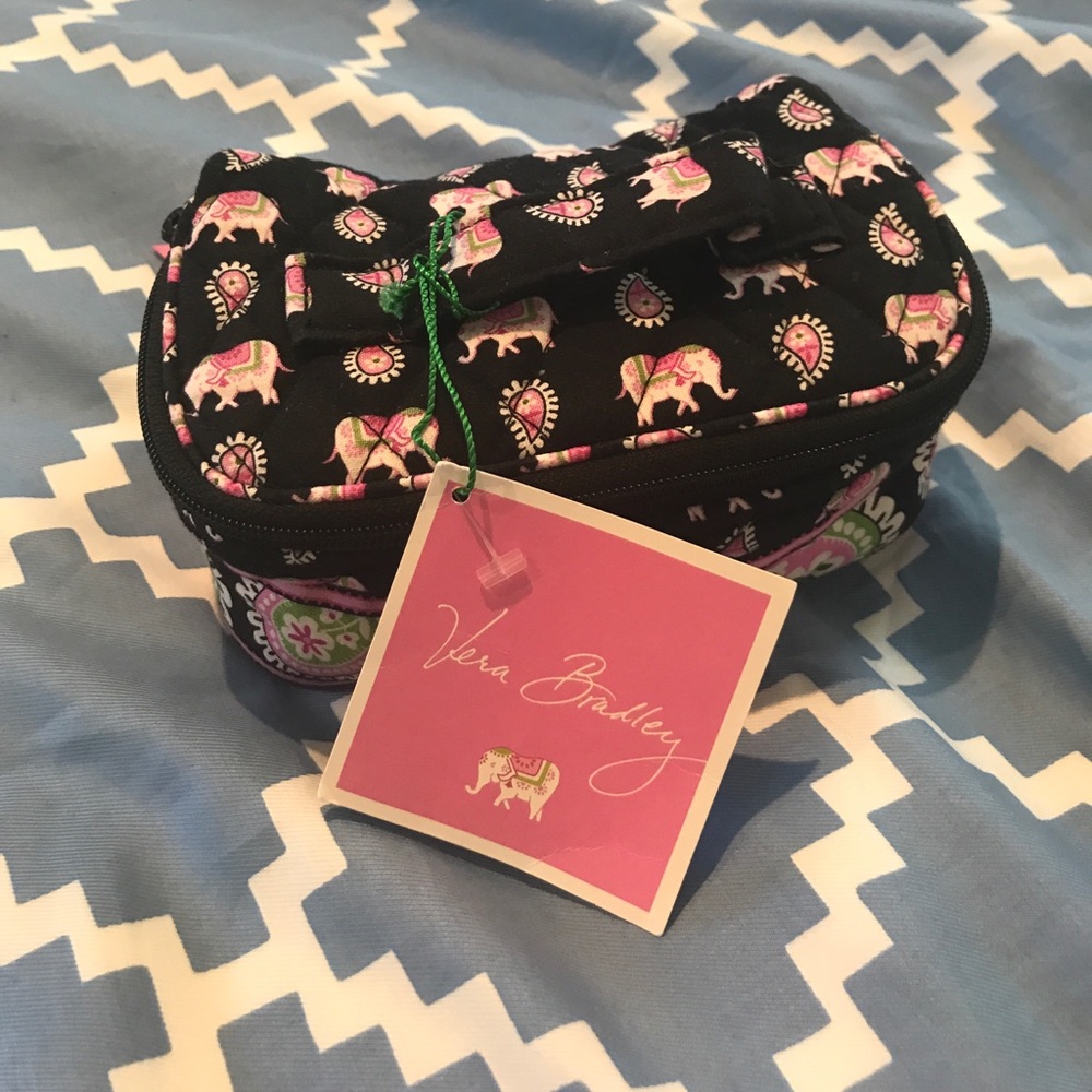 Vera Bradley Jewelry or makeup bag - NWT