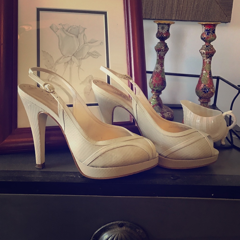 BCBGirls Peep Toe Pumps