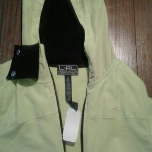 Lime green ralph lauren active jacket