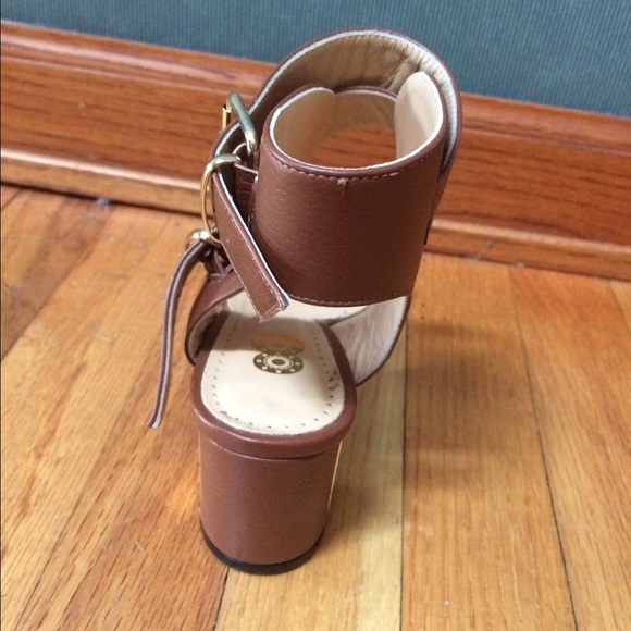 Double buckle full grain leather sandals 7 - Picture 4 of 7