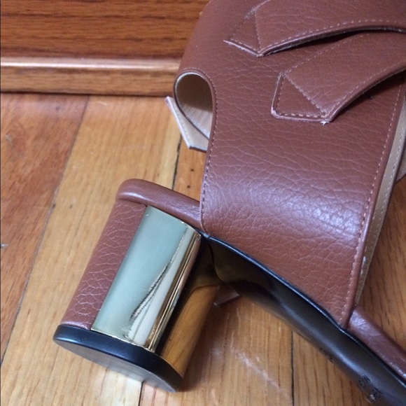 Double buckle full grain leather sandals 7 - Picture 5 of 7