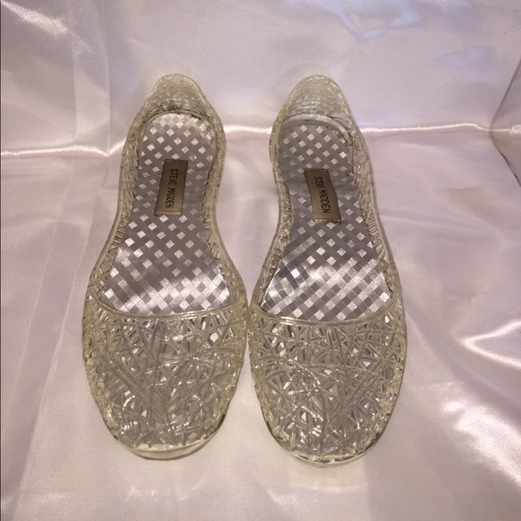 steve madden jelly flats