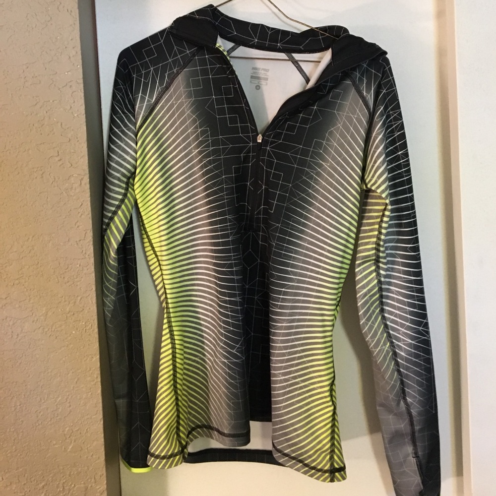 Nike pro quarter zip jacket