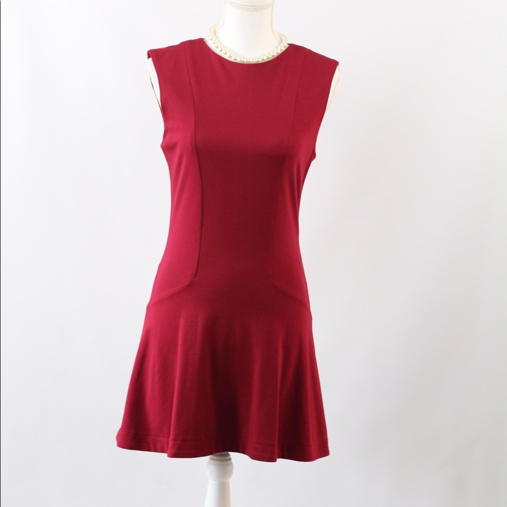Bishop + Young Fit and Flare Ponte Dress