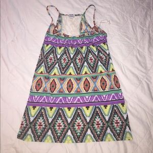 Charming Charlie's summer printed tank