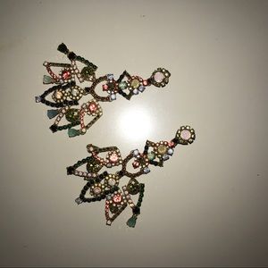 Beautiful multi-colored earrings