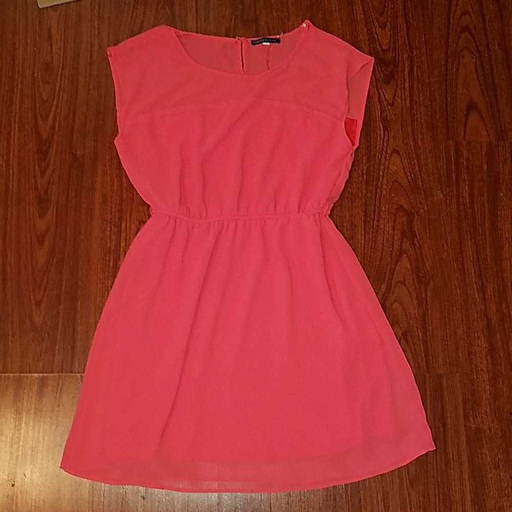 Coral dress