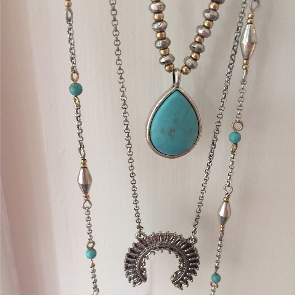 Lucky Brand Multi-layered necklace