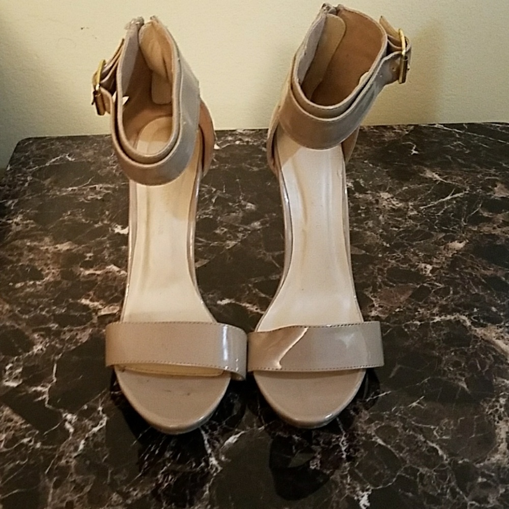 Patent leather heels