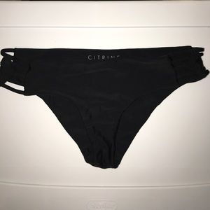 Black Citrine Swim Bottom