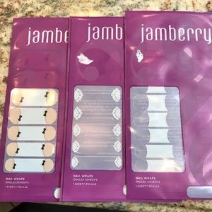 NWT Jamberry Nail Wraps Set of 3
